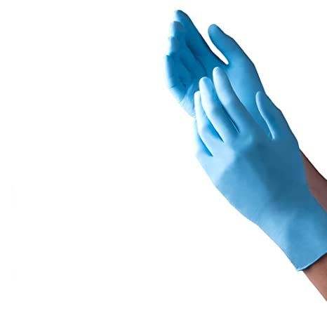 Tronex 9010 Series Nitrile Chemo-Rated, Powder-Free, Fingertip-Textured Examination Gloves, Blue