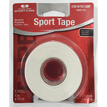 Mueller sport tape in white.