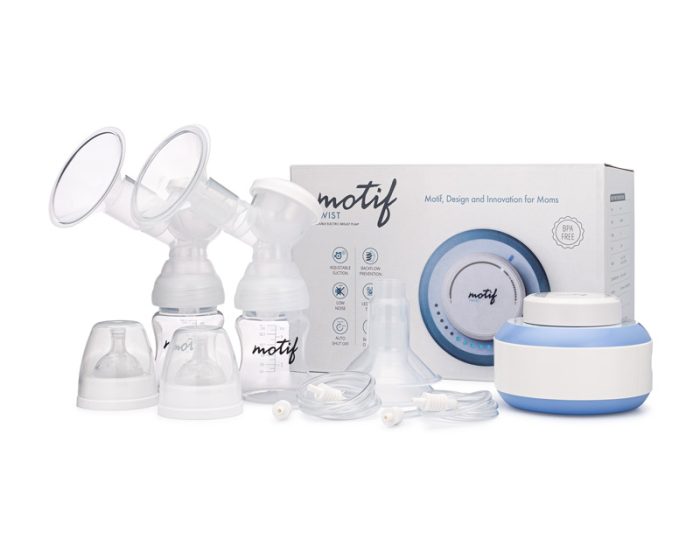 The Motif Twist breast pump kit